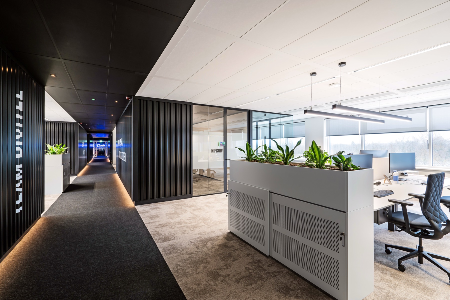 Divitel Apeldoorn office corridor