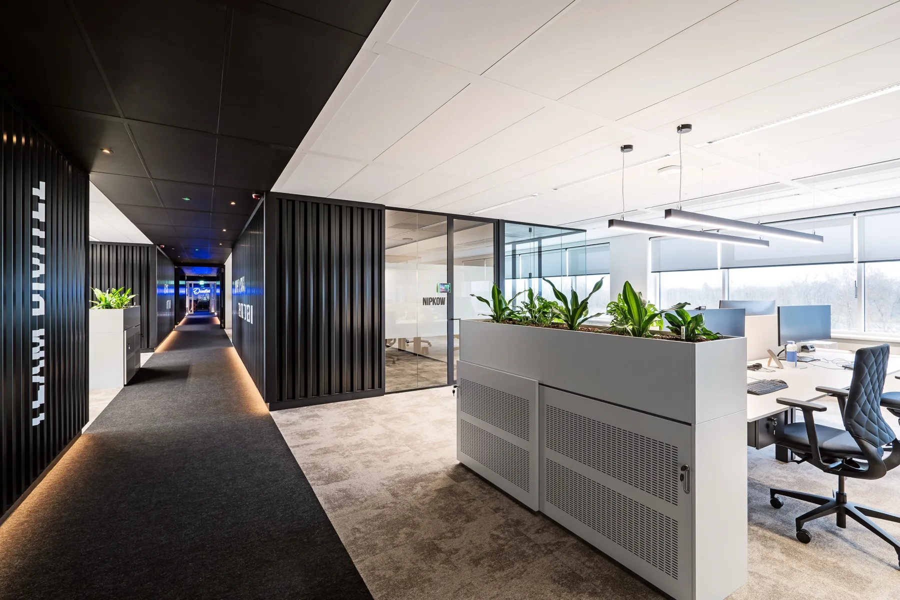 Divitel Apeldoorn office corridor
